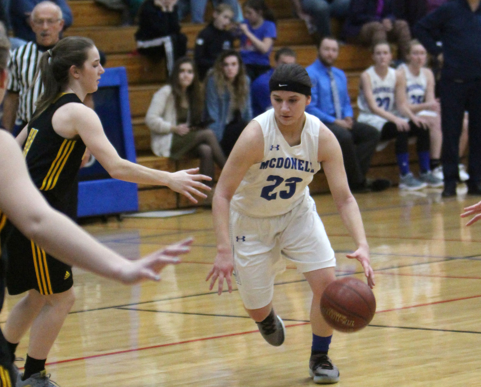 Cadott at McDonell girls basketball 1-3-19